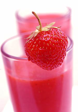 strawberry smoothie attitude